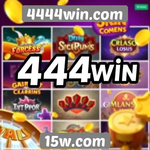 Avaliação dos jogos disponíveis em 4444win.com