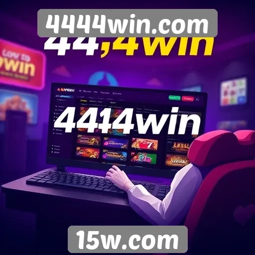 Navegação e usabilidade no 4444win.com
