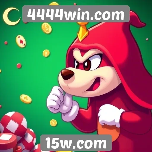 Variedade de jogos disponíveis em 4444win.com